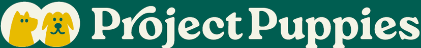 Project Puppies Logo Dark Horizontal