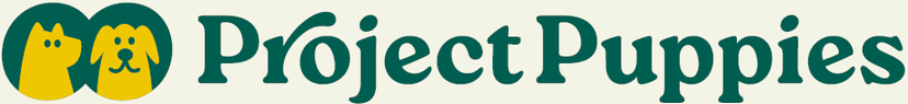 Project Puppies Logo Light Horizontal